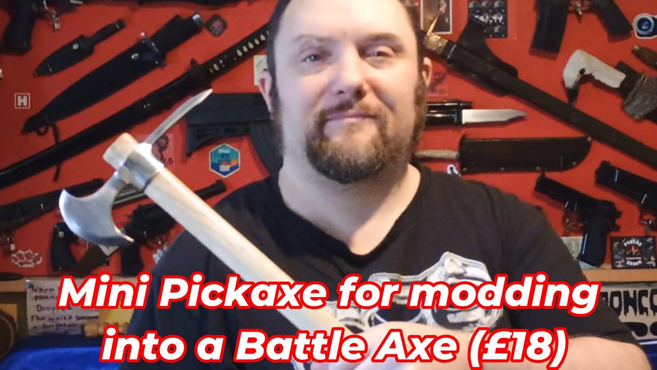 Mini Pickaxe for modding into a battle axe