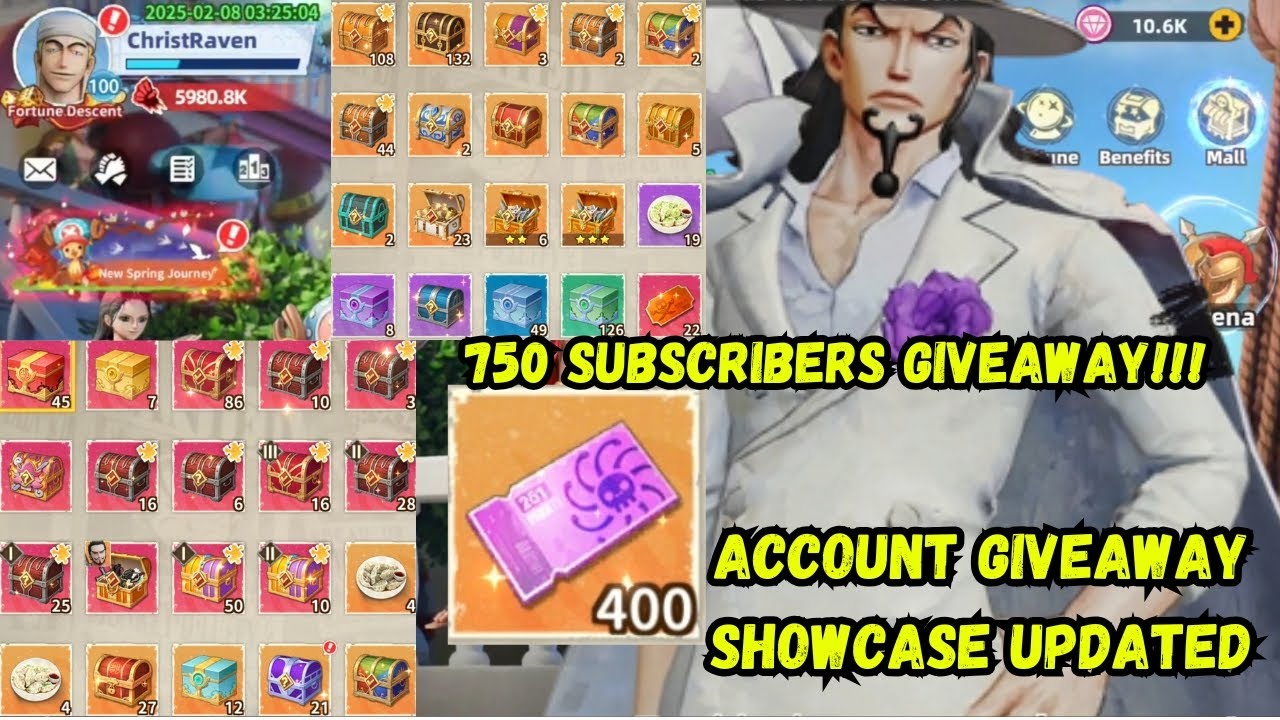 OP: Sailing Kingdom - Account Giveaway Update (Instructions in Description) Subscribe Now