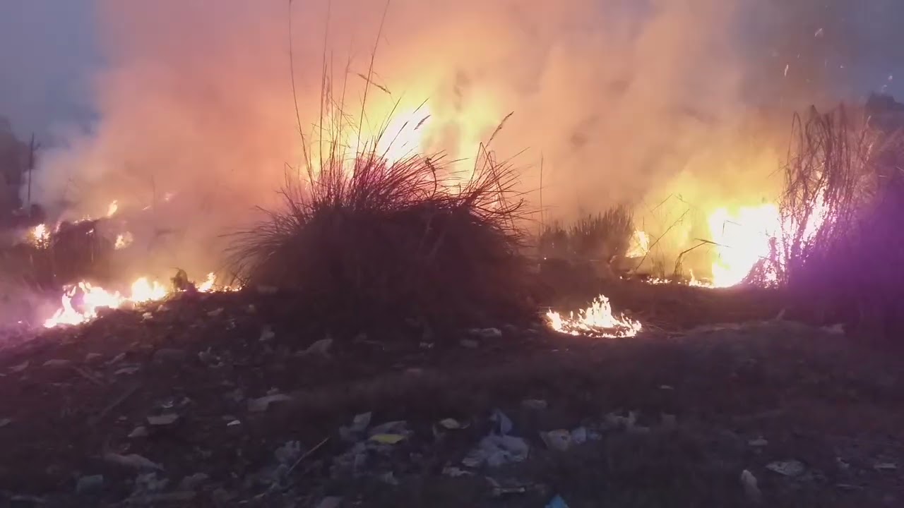 اللہ پاک ایسے حادثے سے ہر کسی کو محفوظ رکھے اور ایسا مشکل وقت کسی پر نہ ائے یہ اگ کچھ نہیں دیکھتی