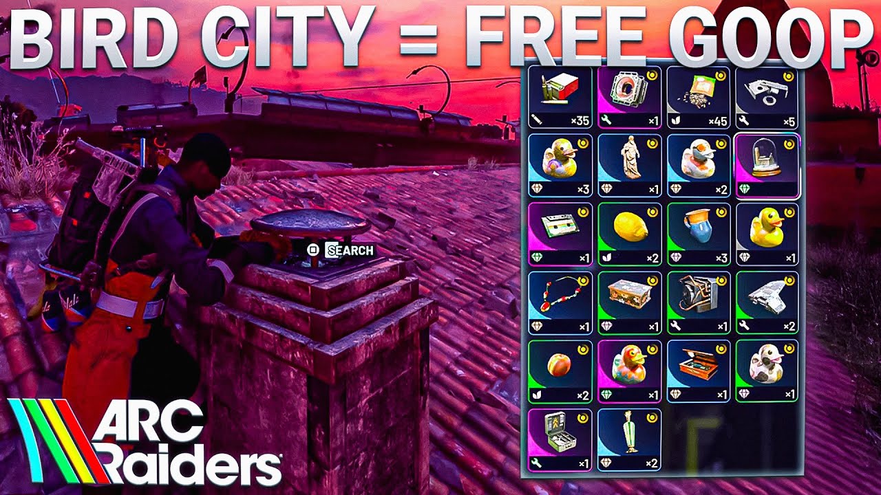 В ARC Raiders началось новое событие &laquo;Город птиц&raquo;! (EASY GOOP)