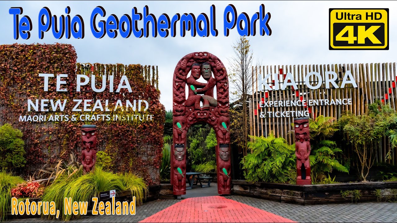 Te Puia Geothermal Park, Rotorua, New Zealand