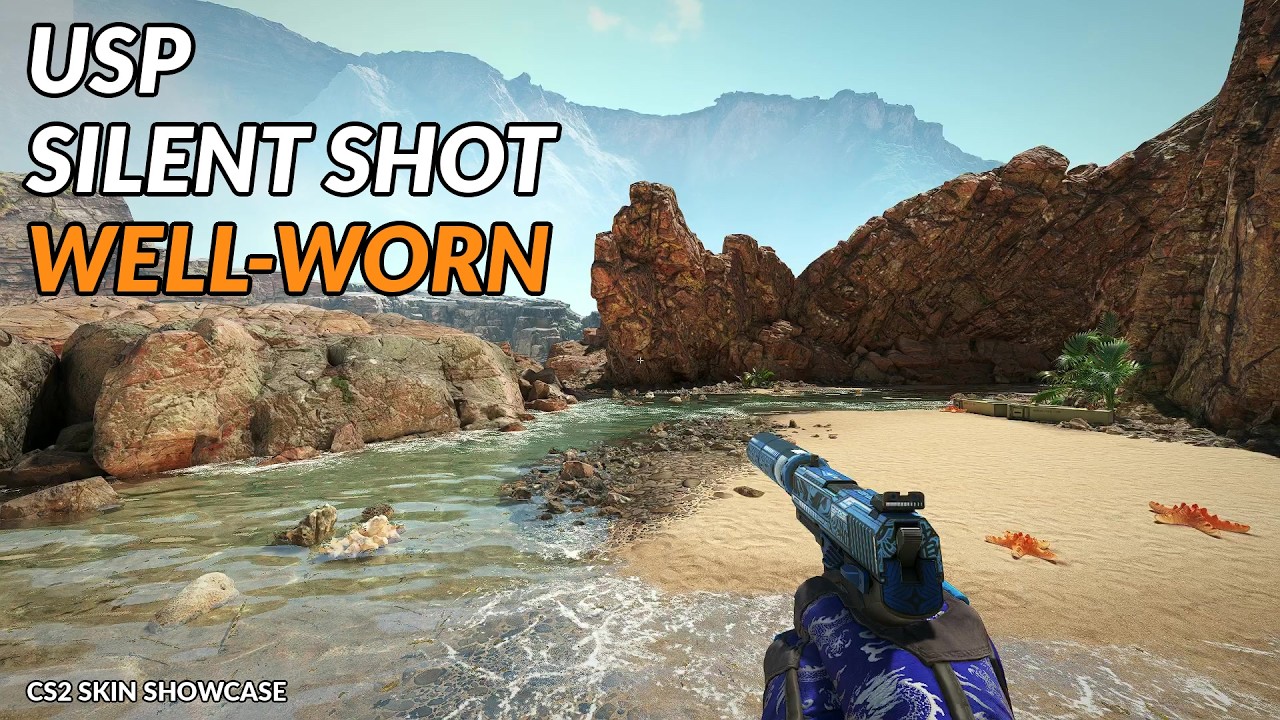 USP-S Silent Shot (Well-Worn) | CS2 Skin Showcase