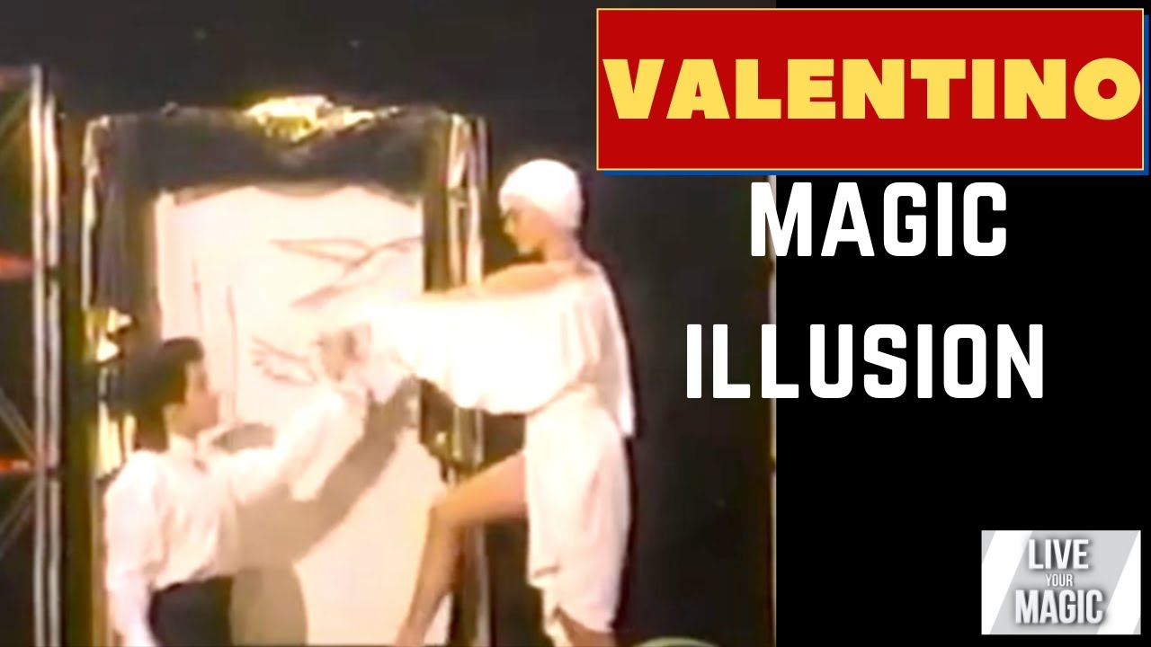 Magician Valentino magic illusion