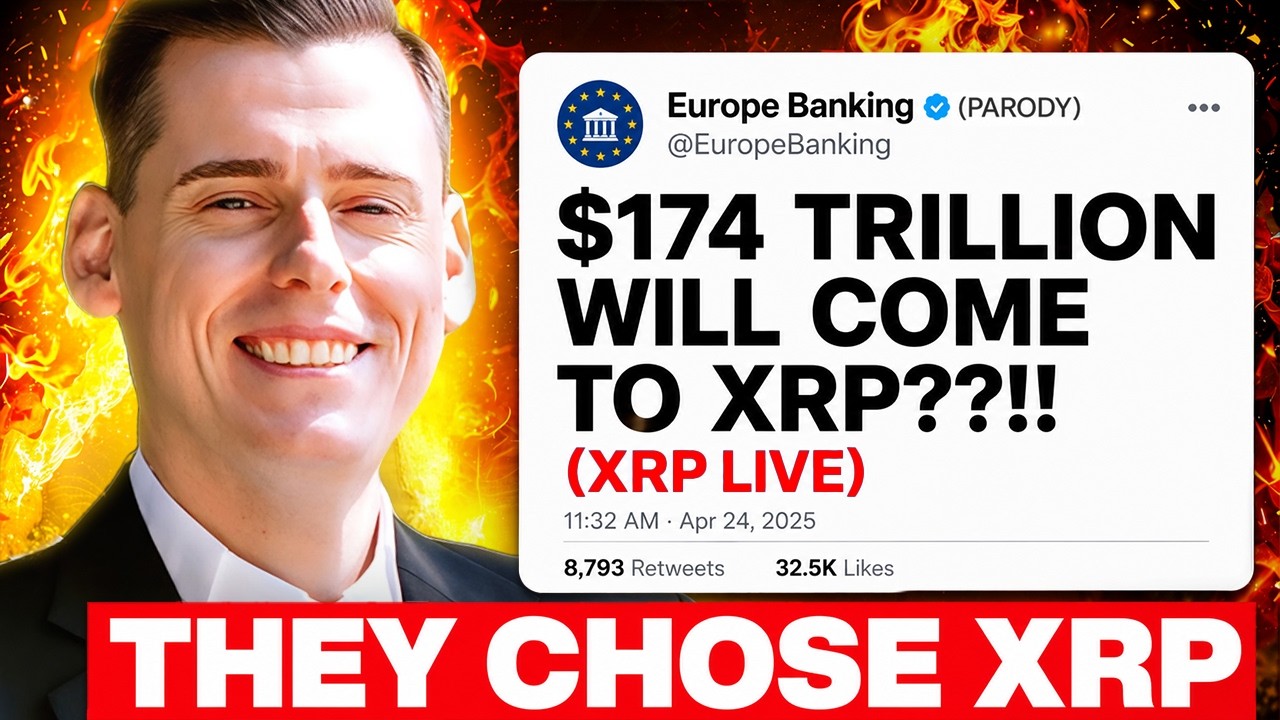 ОНИ ВЫБРАЛИ XRP. ($174 ТРИЛЛИОНА НА ПОДХОДЕ, $1000 ЗА XRP??)