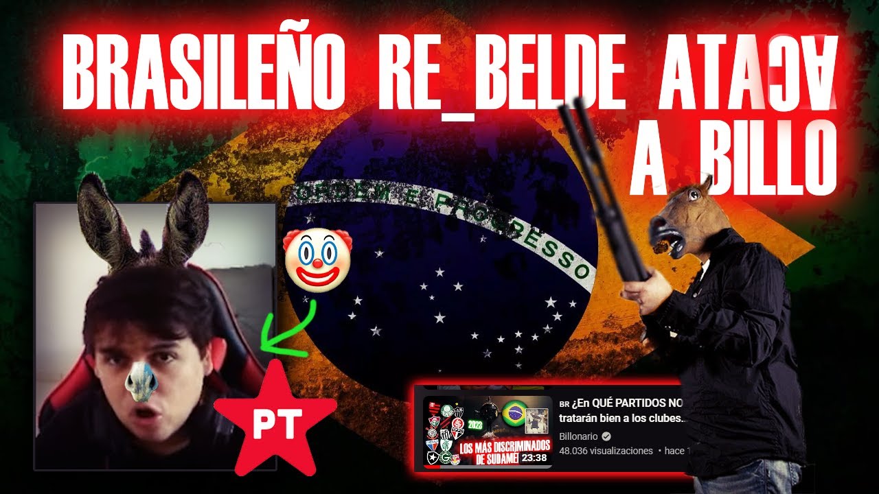 🇧🇷 BILLO DESASNA A HUMILDE IRMÃO BRASILEIRO || ME QUISO FUNAR 🇧🇷