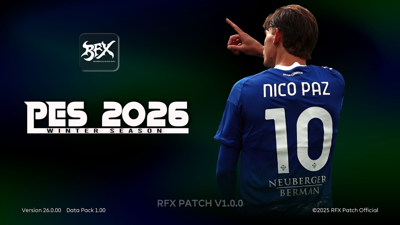 [PREMIUM] RFX PATCH Winter Update V1.0 - PES 2021 & Football Life 2026