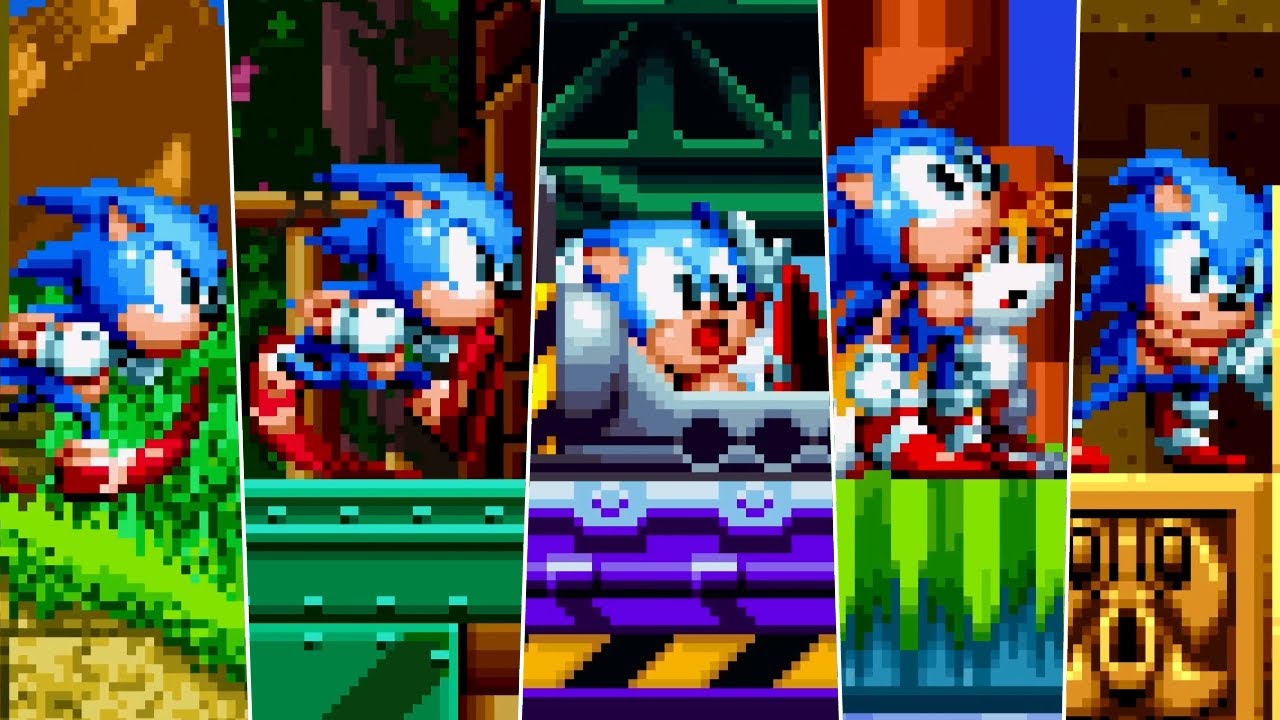 5 New Levels in Sonic Mania Plus! ~ Sonic Mania Misfits Pack ~ Sonic Mania Plus mods ~ Gameplay
