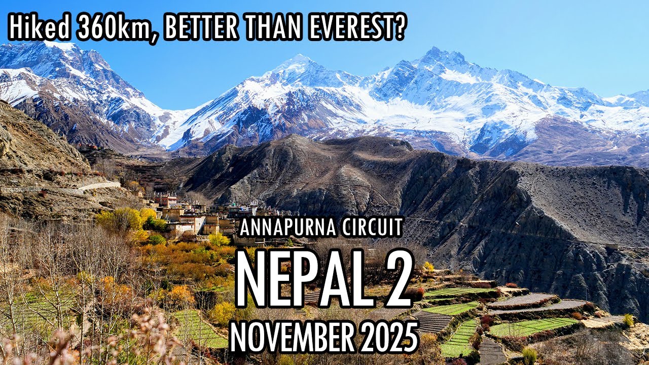 Nepal Himalayas 2: ANNAPURNA CIRCUIT + ABC – 23 Days, 360 km, 18,000 m Ascent | Annapurna Region