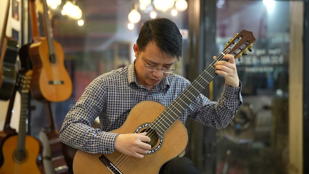 Bóng Cây Kơ Nia guitar | Guitarist Vũ Hiển | Martinez Jorge Godoy 3 guitar