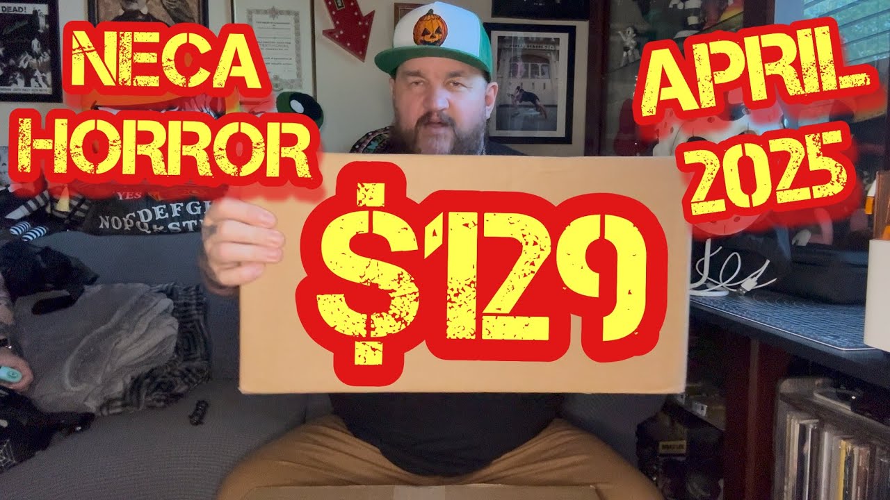 NECA Blind Box Horror $400 worth of collectibles For $129 UNBOXING!!! April 2025