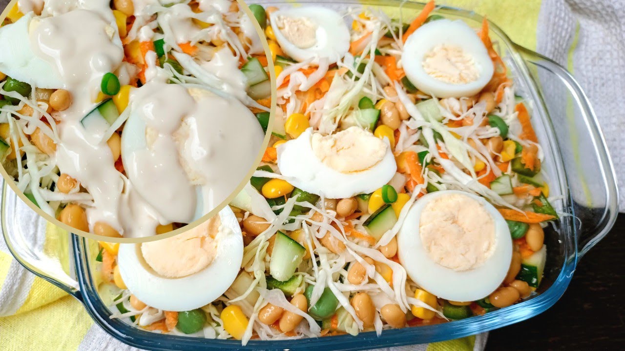 HOW TO MAKE NIGERIAN SALAD ||STEP BY STEP RECIPE || AUTHENTIC NIGERIAN SALAD