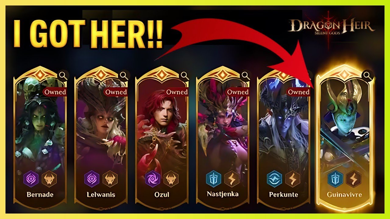 [S3] Долгожданная Гинавивр прибыла | Dragonheir: Silent Gods x Dragonstride