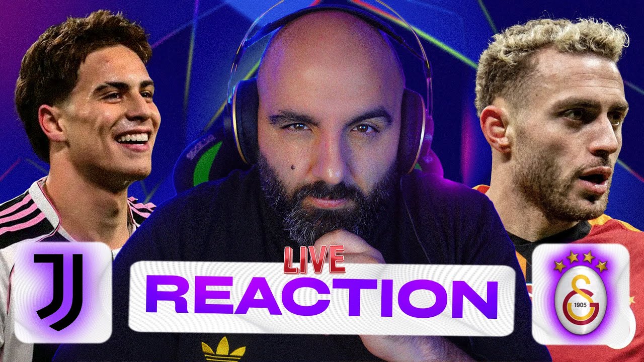 😱 MISSIONE IMPOSSIBILE? JUVE–GALATASARAY ⚪⚫ | LIVE REACTION con @lAngoloDiKinoshi