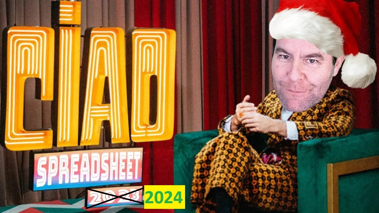 Ciao Spreadsheet 2024!
