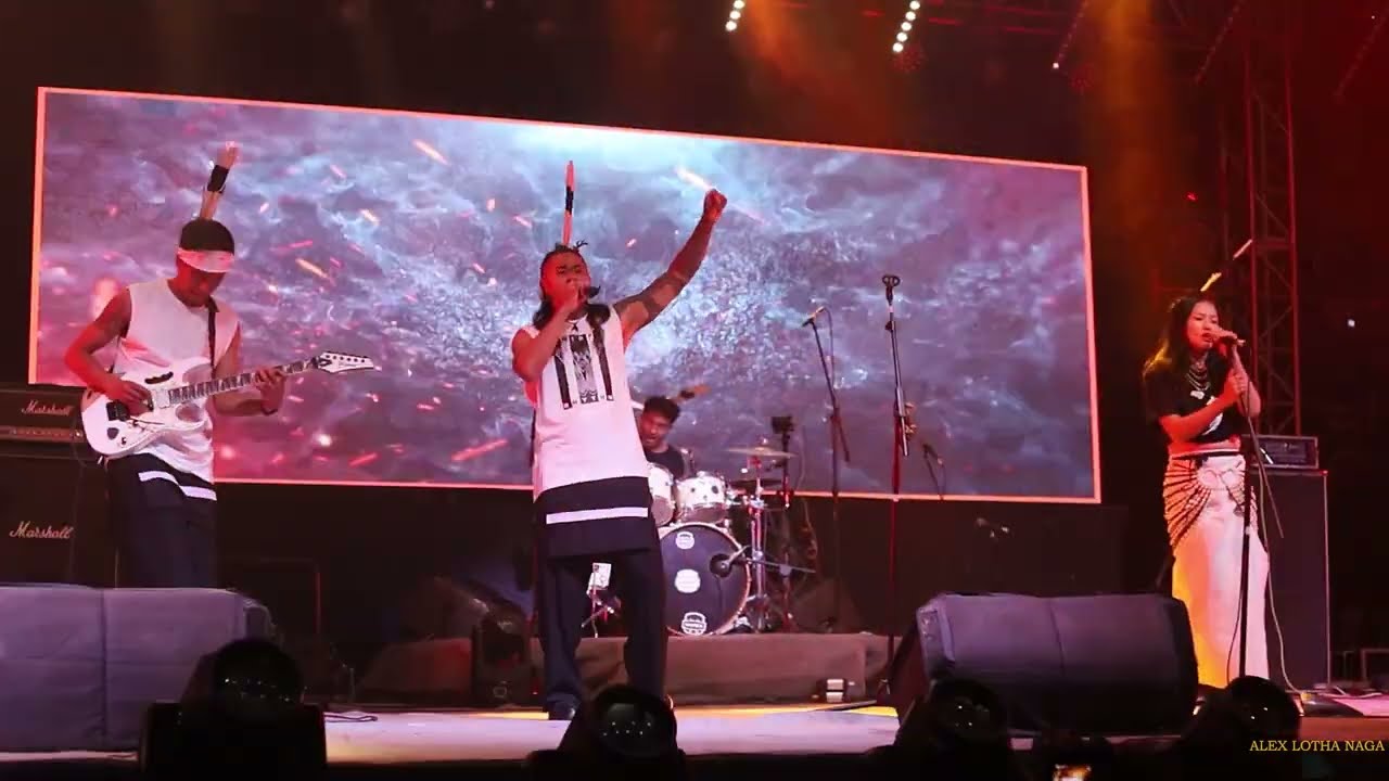 THE FEATHERHEADS Band from Ukhrul (live) I ticket to hornbill 2024 I India's biggest band battle