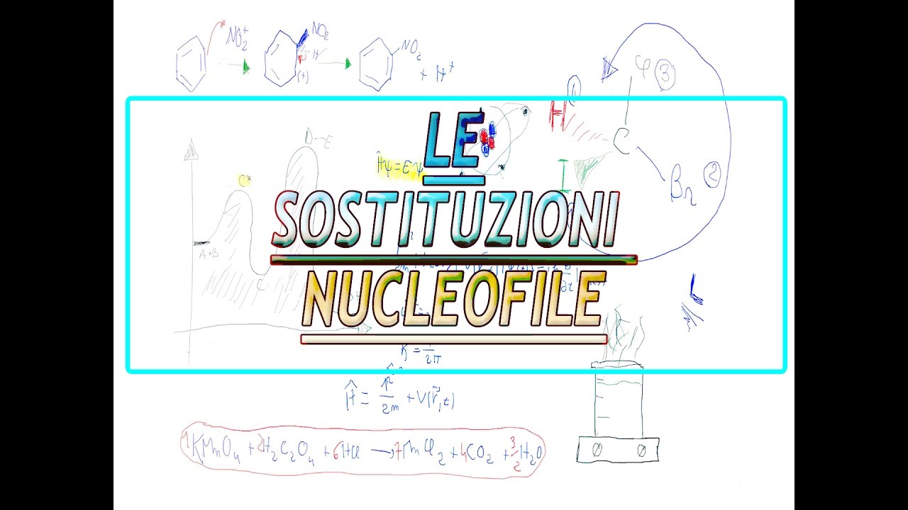Le sostituzioni nucleofile