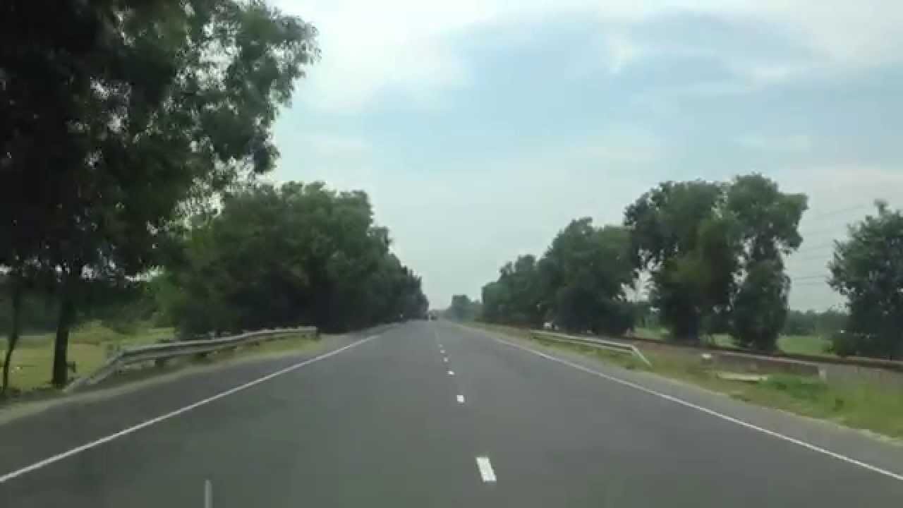Jamuna bridge approach road and driving to Natore