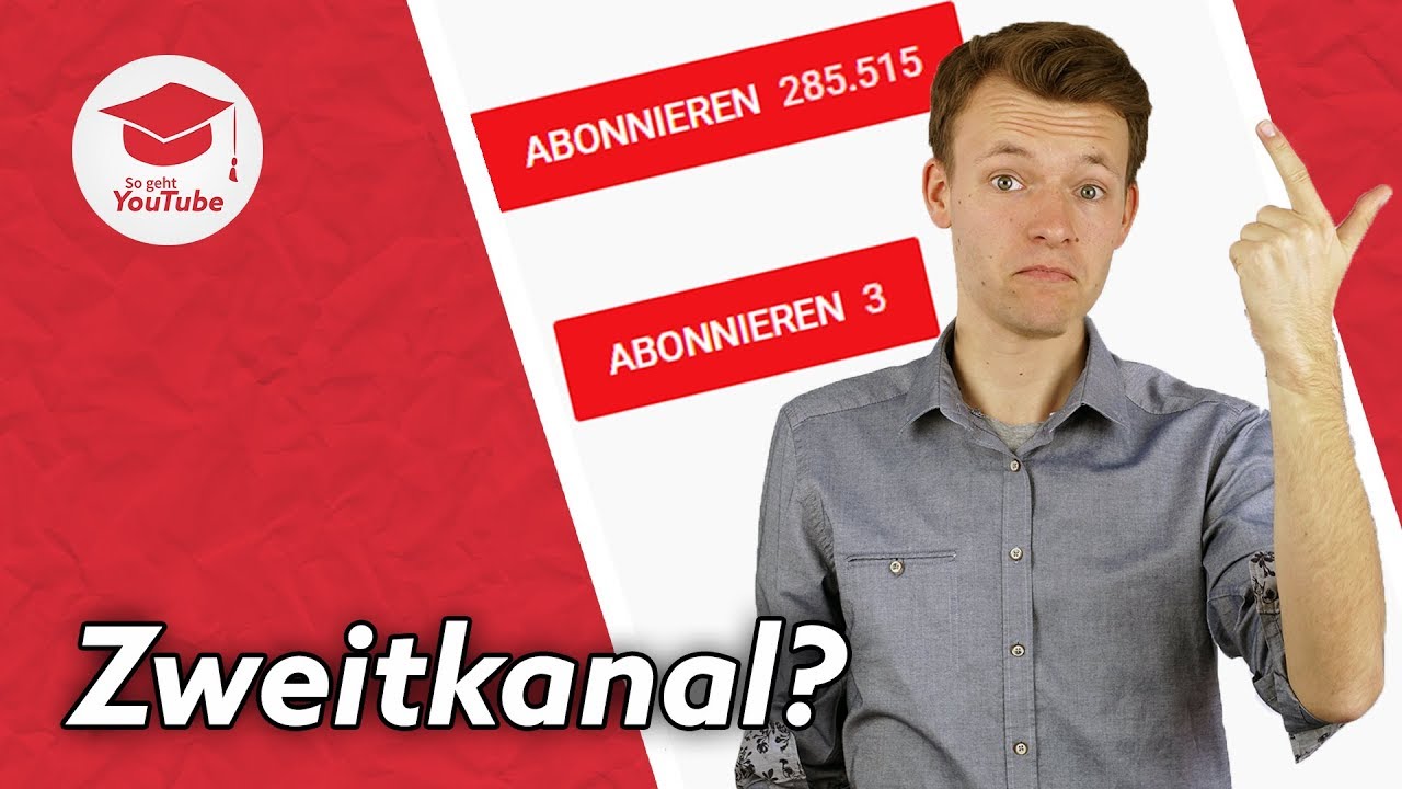 Macht ein Zweitkanal auf YouTube Sinn?