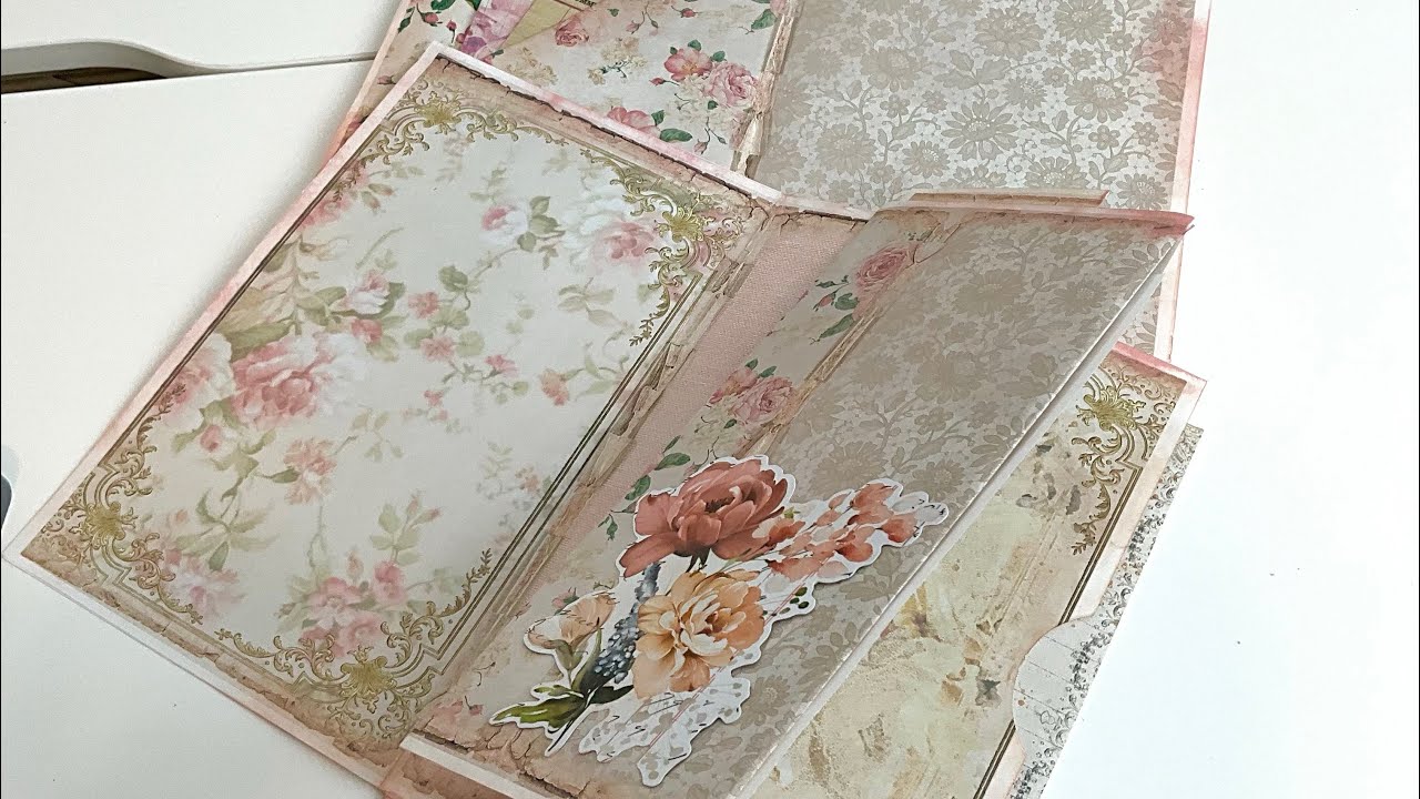 Make a Journal Album SINGLE sided PRINTABLE papers NO SCORING or Measuring! Junk Journaling