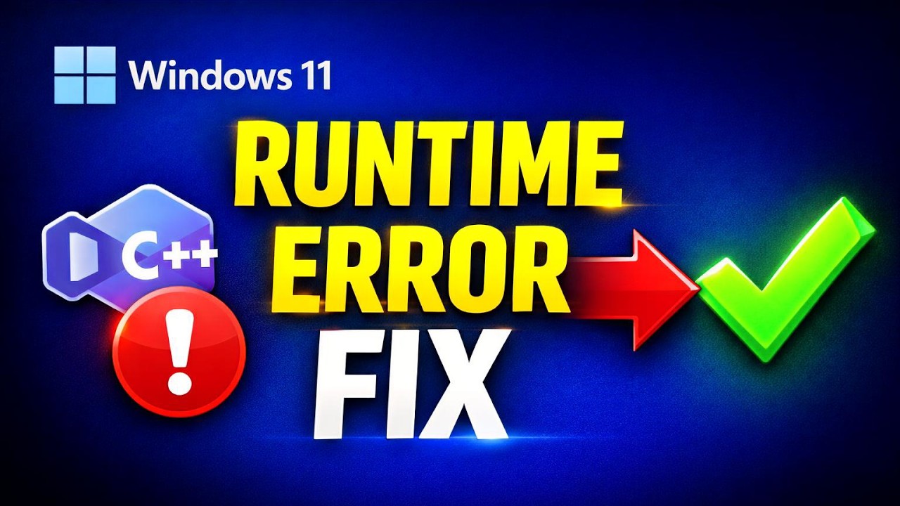 Решение проблемы с ошибкой выполнения Visual C++ на ПК под управлением Windows — постоянное испра...