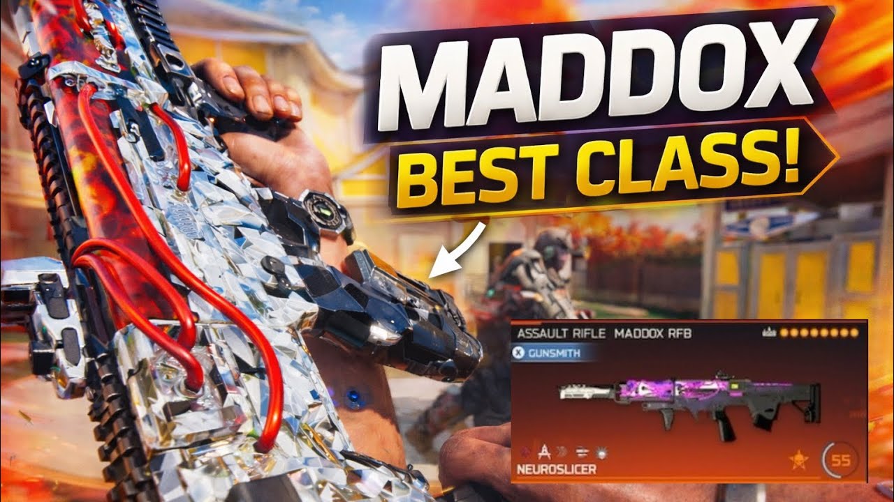 *BEST* MADDOX RFB AR CLASS IN BLACK OPS 7!! (Maddox RFB Class Setup) - Season 1