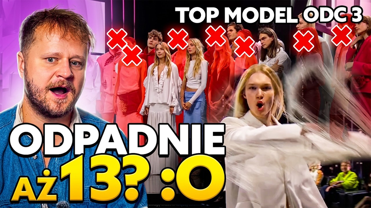 MASOWA ELIMINACJA modelek xD Odpadnie aż 13 :O Top Model 15 odcinek 3