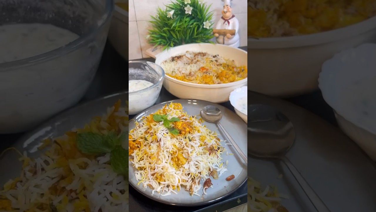 Super Delicious VEG Biriyani #shortsfeed #odia #biriyani #veg #recipe #viral #shorts