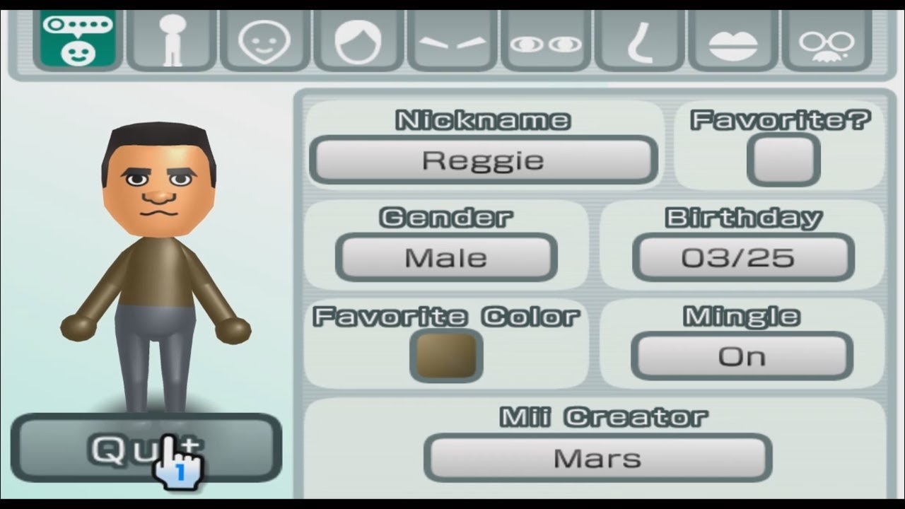 Reggie Fils-Aime - Nintendo - Mii 345