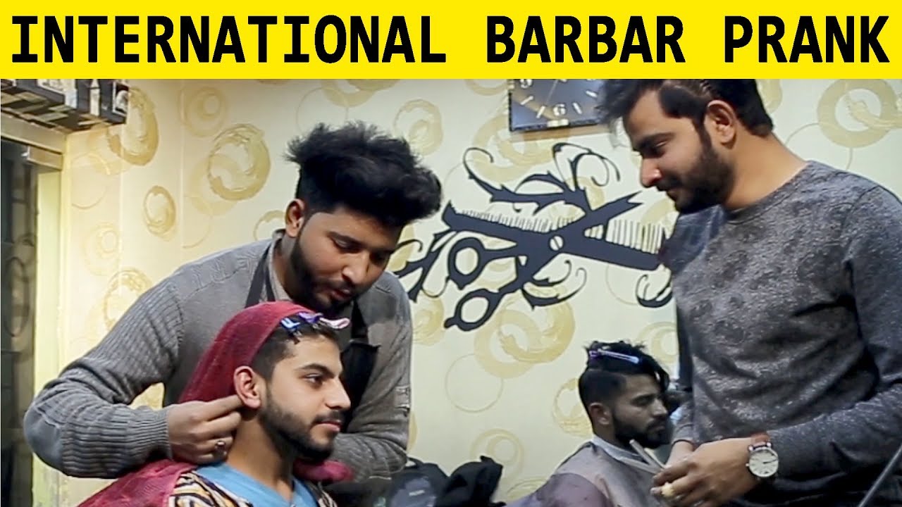 International Barber Prank | Part 2 | Lahori PrankStar