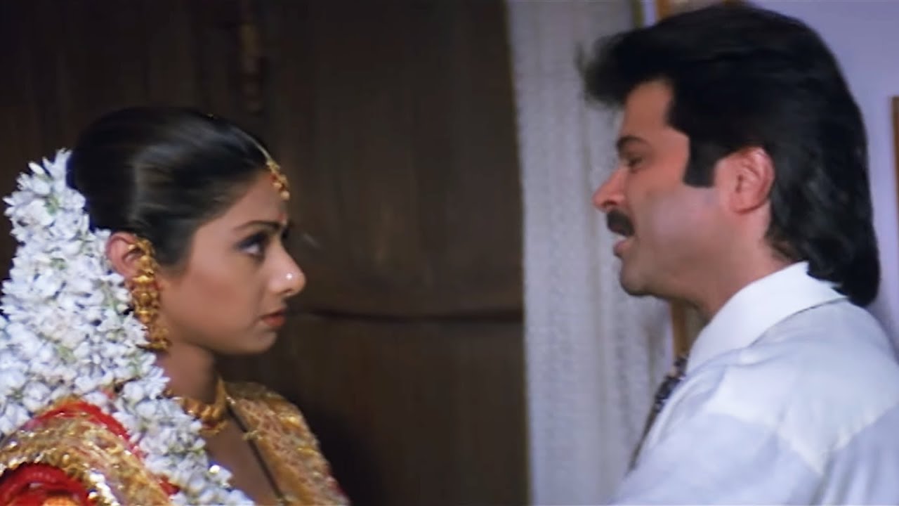 शादी की पहली ही रात पति ने बताया अपनी गरीबी का सच - Sridevi Jabardast Emotional Scene