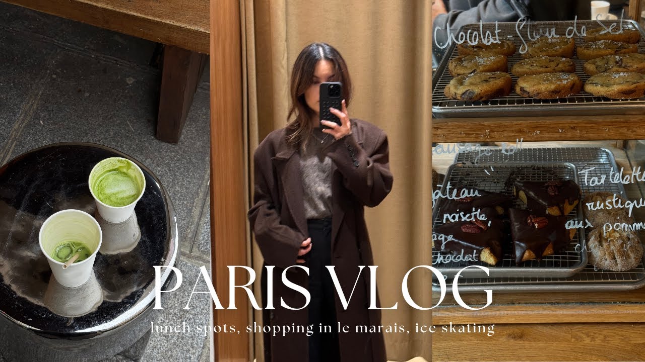 Winter days in my Paris life | Grand Palais ice skating, Sunday shopping in Le Marais & more!