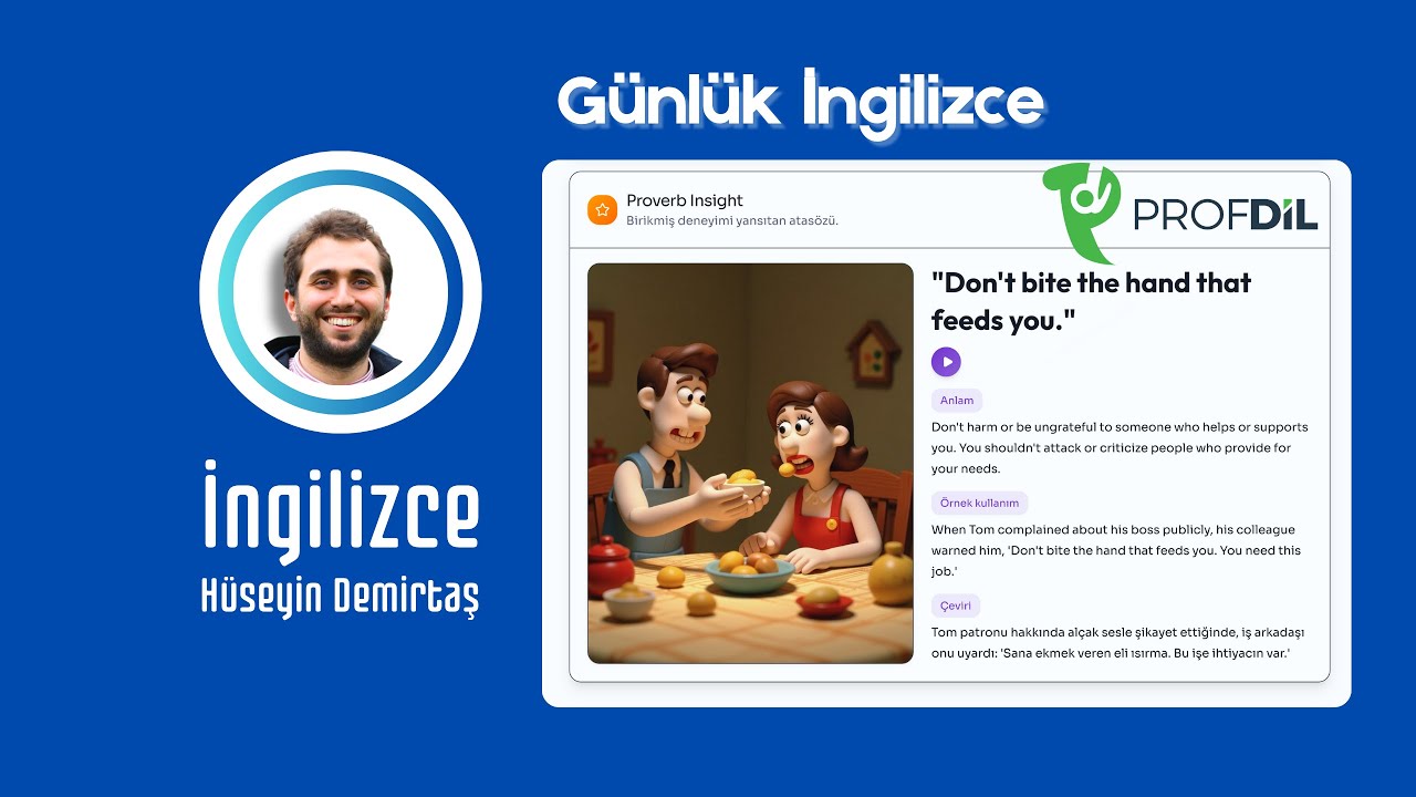Günlük Pratik İngilizce Programı - Profdil Daily
