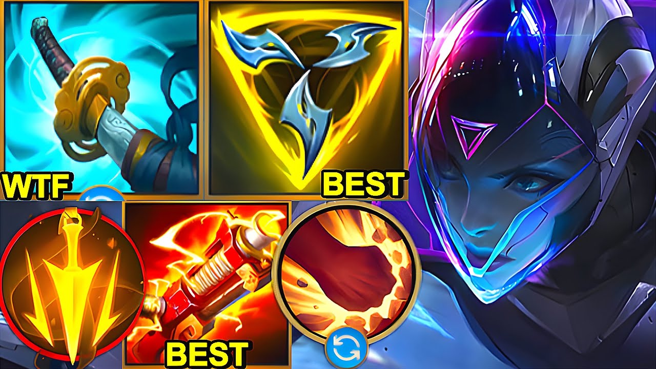 Wild Rift China Vayne Adc - 25KILL Stormrazor MAX CARRY VAYNE Build Runes - Sovereign Rank Gameplay