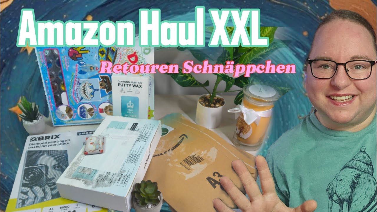 Diamondpainting aber günstig! Amazon Retouren/ Hot oder Schrott ??? 😱
