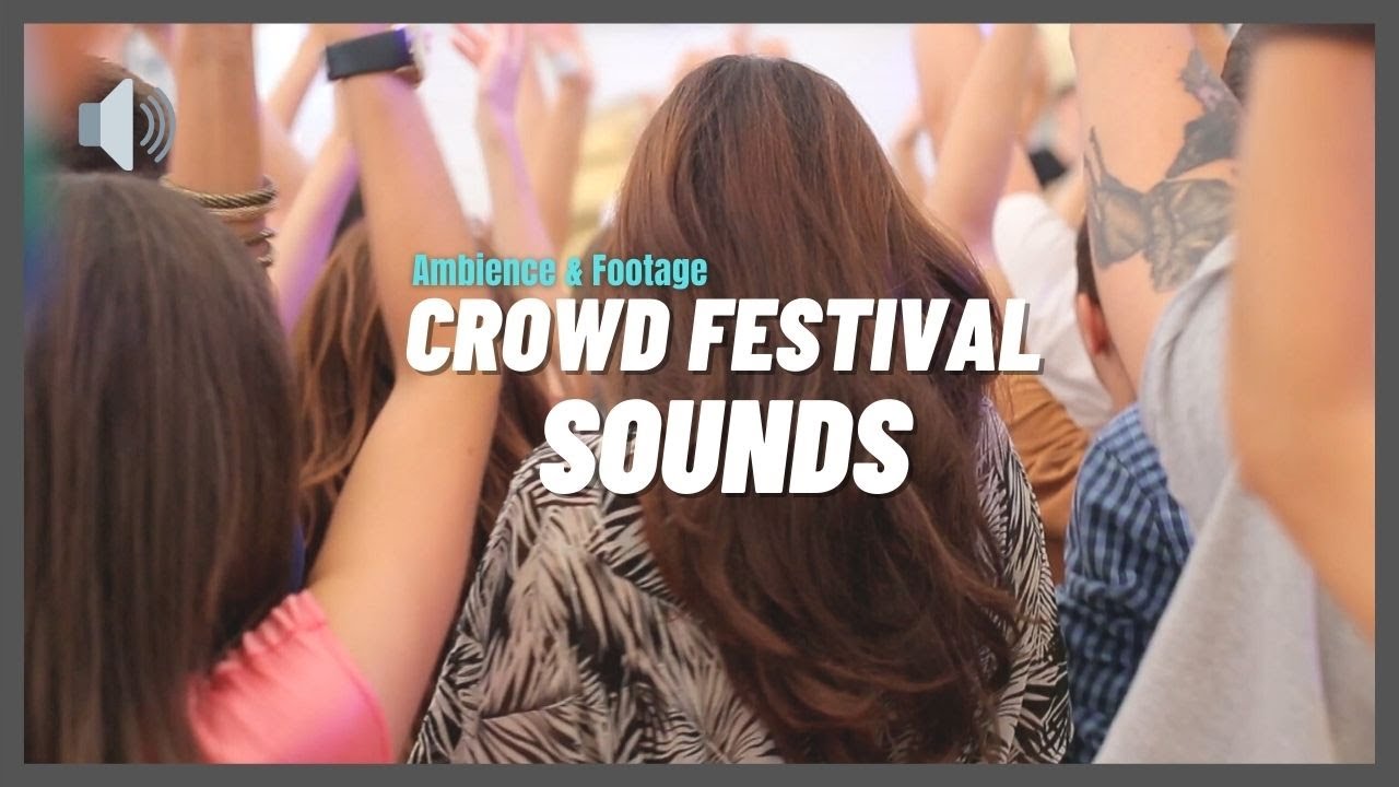 Festival Crowd Sounds | Ambience & Footage