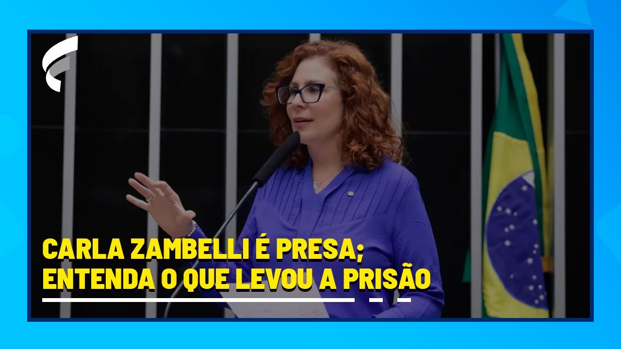 Deputada Carla Zambelli &eacute; presa; entenda o que ela fez para ser condenada pelo STF