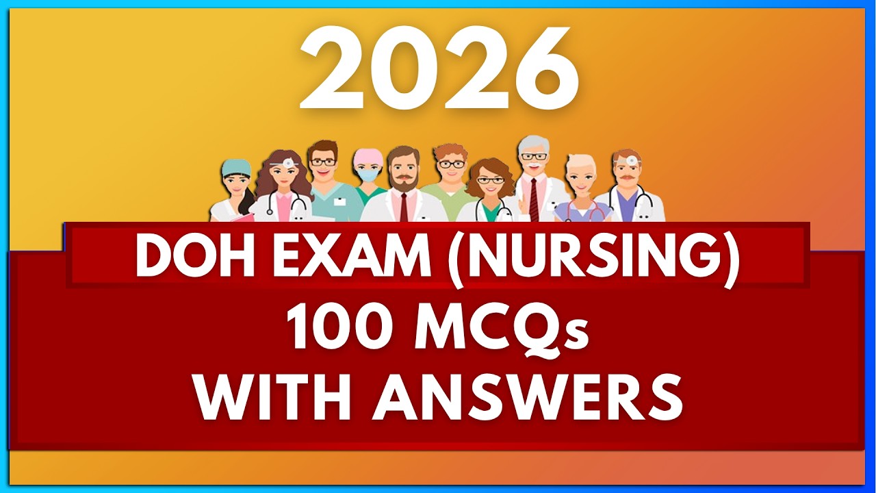 2026 DOH EXAM MOCK TEST (NURSING) WITH ANSWER | MIHIRAA