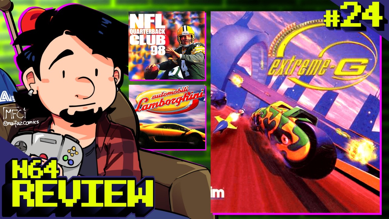 Zerando64 - Extreme-G | NFL QuarterbackClub 98 | Automobili Lamborghini (Análise)