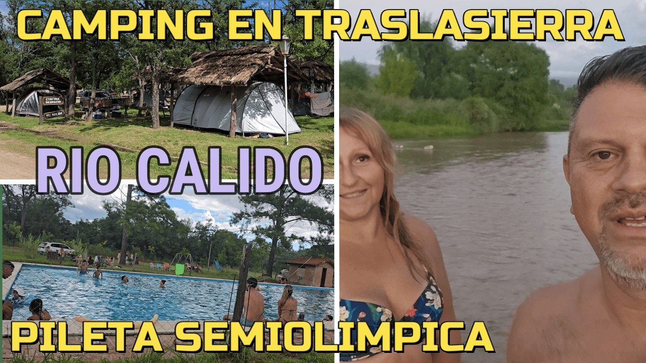 👍CAMPING EN NONO CORDOBA - MUY CERCA DE MINA CLAVERO❗