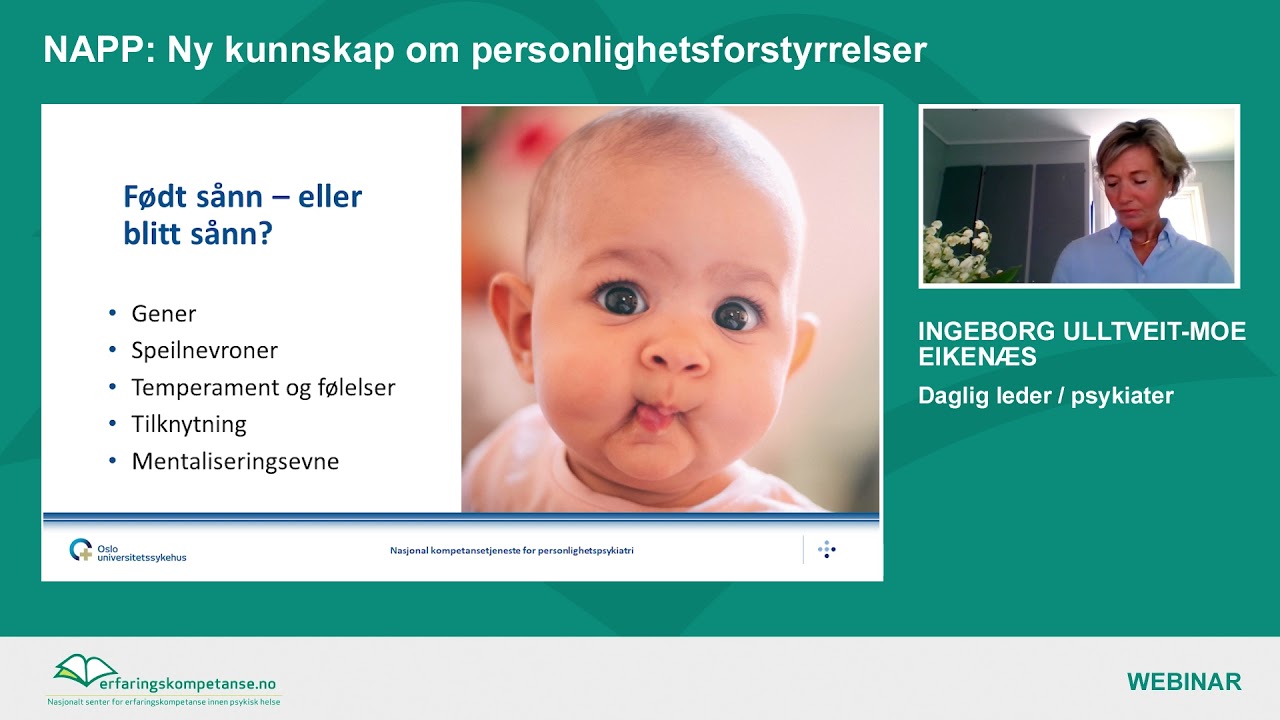 Hva er personlighetsforstyrrelse?