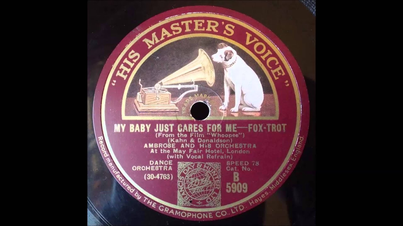 My Baby just cares for me, Ambrose, 1930