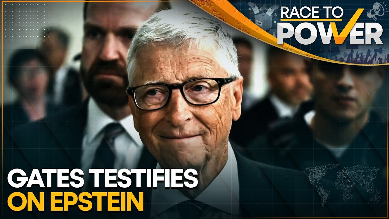 Microsoft Founder Bill Gates Testifies to US House Committee Investigating Epstein | Race To Power
