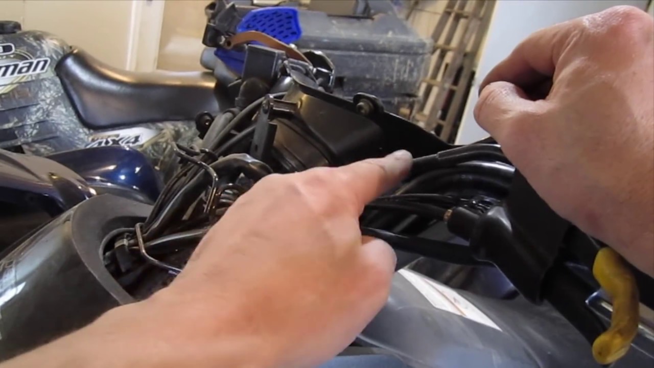 How to Adjust the Differential Lock Lever on a Kawasaki Brute Force, Prairie ATVs DIY