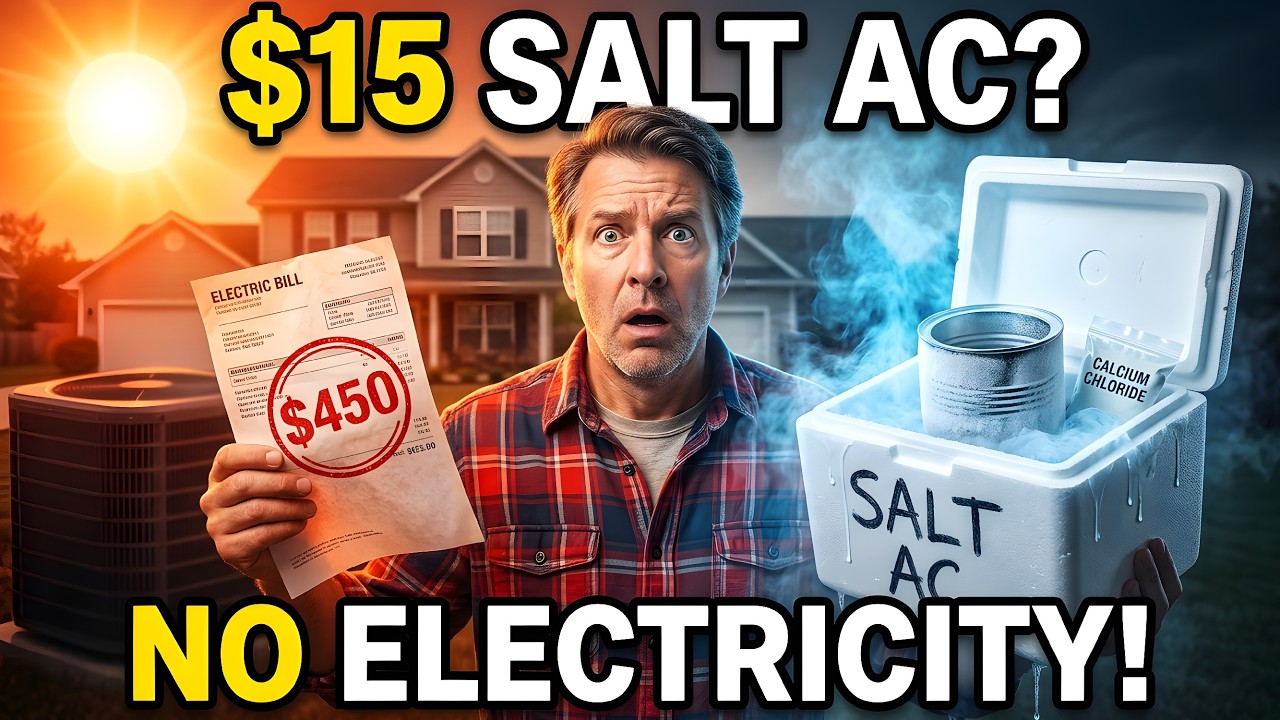 This $15 Salt AC Cools Without Electricity! Here's How It Really Works