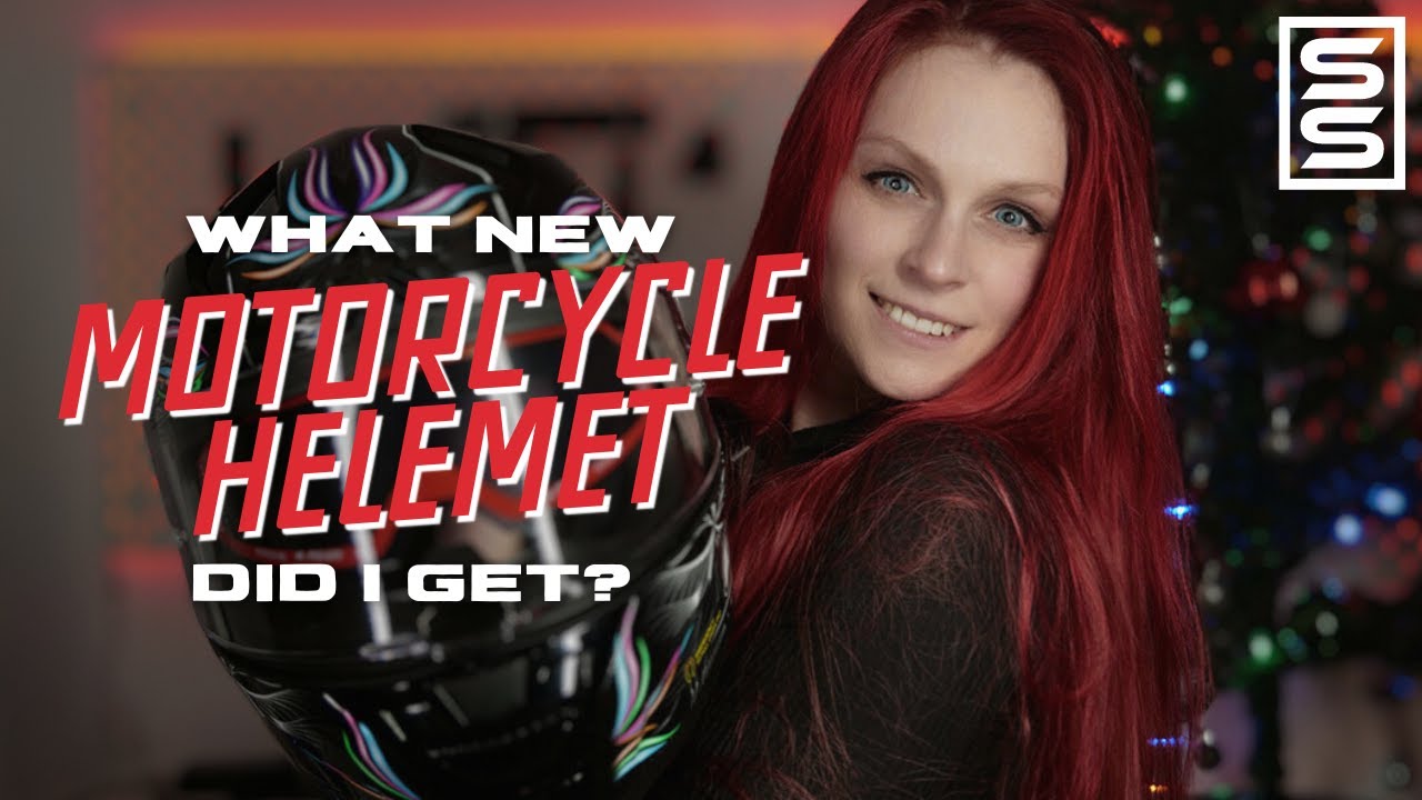 My new motorcycle helmet