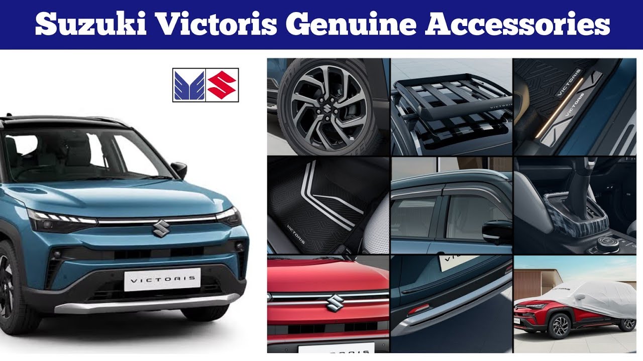 Suzuki Victoris Genuine Accessories with price and details