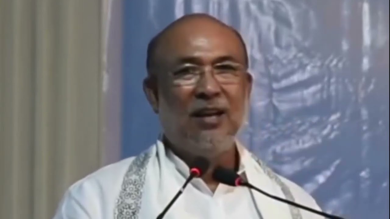 Ханнаги СМ Бирен На Хайрамба Ва Кхара Таминаси #manipurtales #manipurnews #manipurtoday #manipur