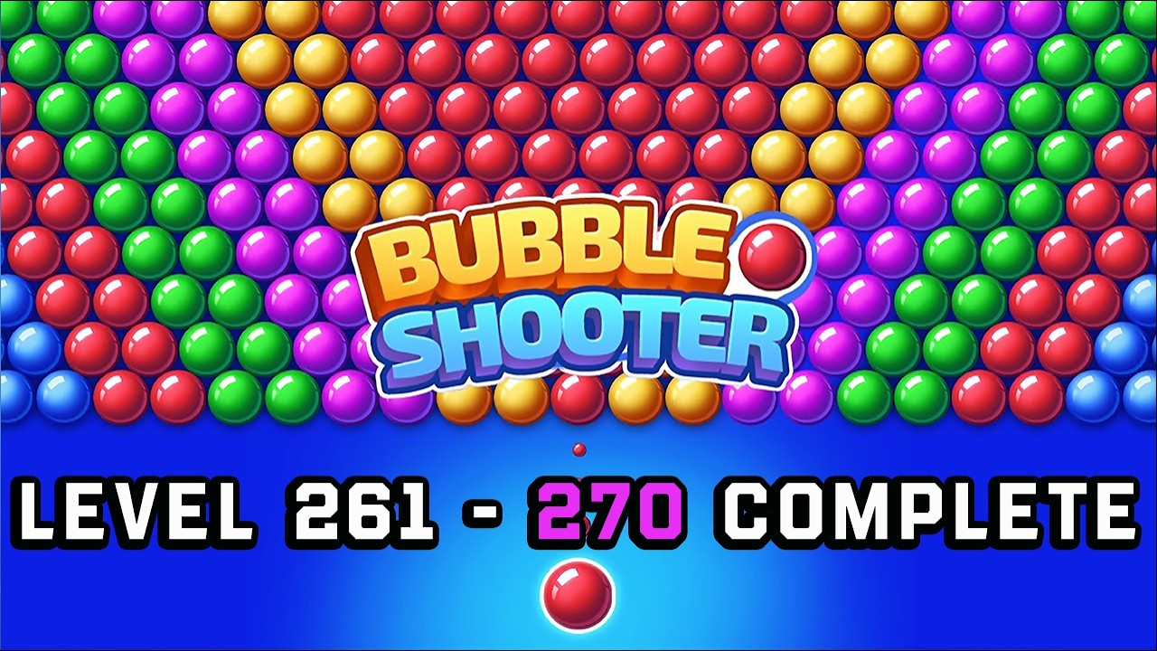 🎯 Bubble Shooter Level 261-270 | Perfect Aim & Full Walkthrough 💥 Bubble Shooter Gameplay | IVYGAMES