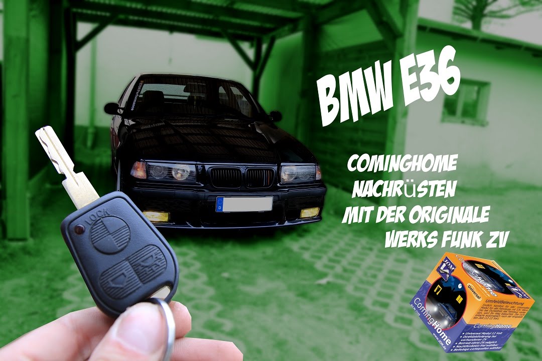 BMW E36 ComingHome Nachrüsten Mit  [Original Werk  Funk ZV]