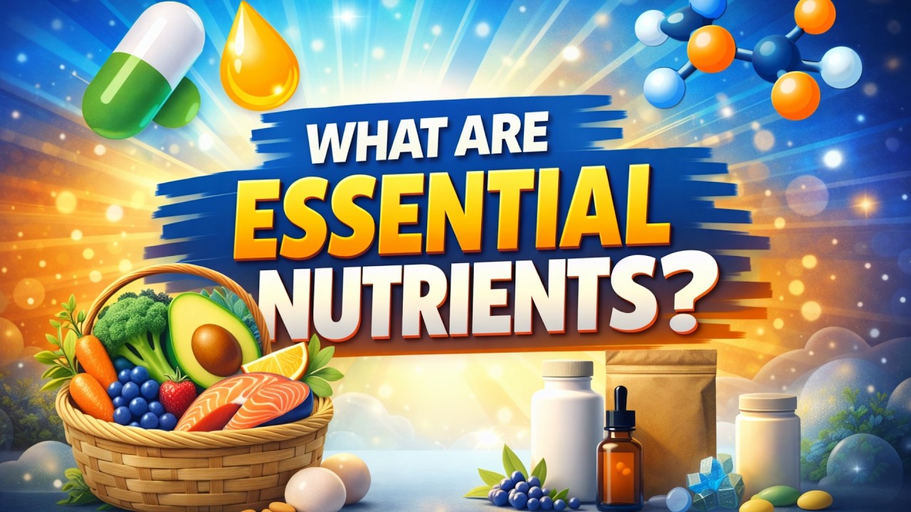 What are the essential nutrients your body actually needs every day?
